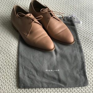 Everlane Modern Oxfords in Blush